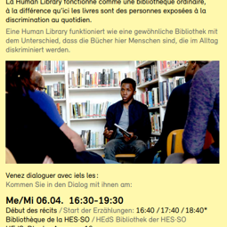 Visuel Flyer Biblio Humaine