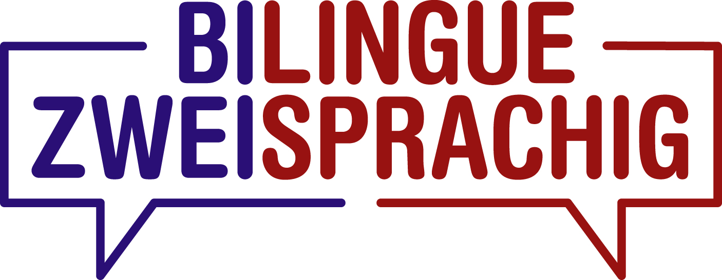 Zweisprachigkeits-Logo