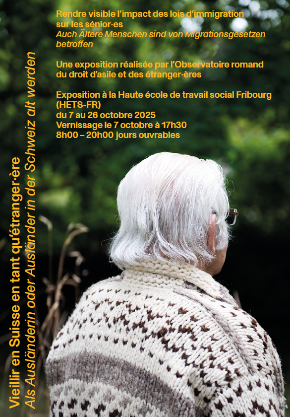 Visuel Flyer Expo Vieillir En Tant Qu'étranger